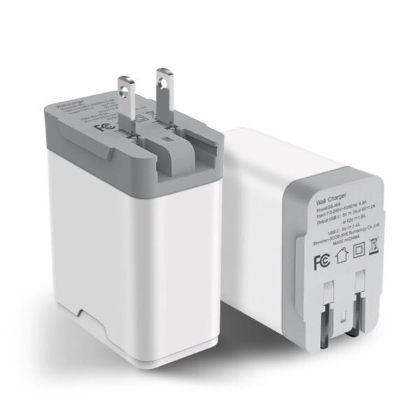 QC 3.0&USB 2.4A 30W Wall charger
