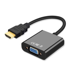 ​​Industrial-Grade Active HDMI to VGA Converter - 1080P@60Hz, Triple-Shielded, 24+5 Pin for Medical Imaging & Control Panels​​