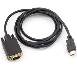​​Industrial Active HDMI to VGA Converter Cable - 0.9m 24+5 Pin Gold, 1080P@60Hz for Medical Monitors & Control Panels​​