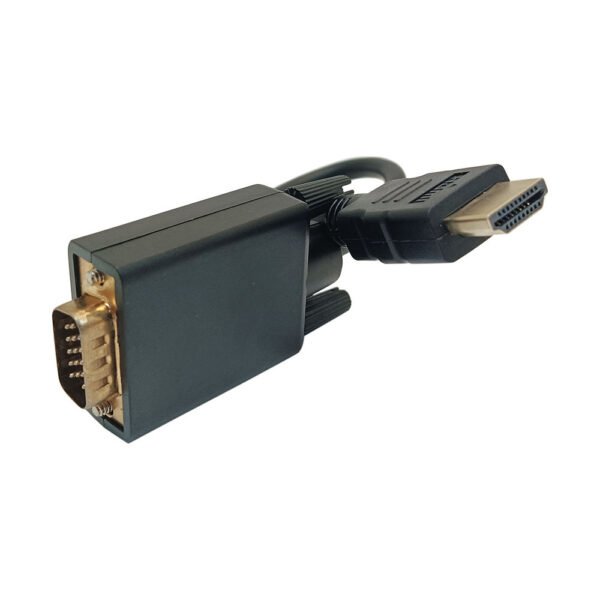 ​​Industrial Active HDMI to VGA Converter Cable - 0.9m 24+5 Pin Gold, 1080P@60Hz for Medical Monitors & Control Panels​​ - Image 2