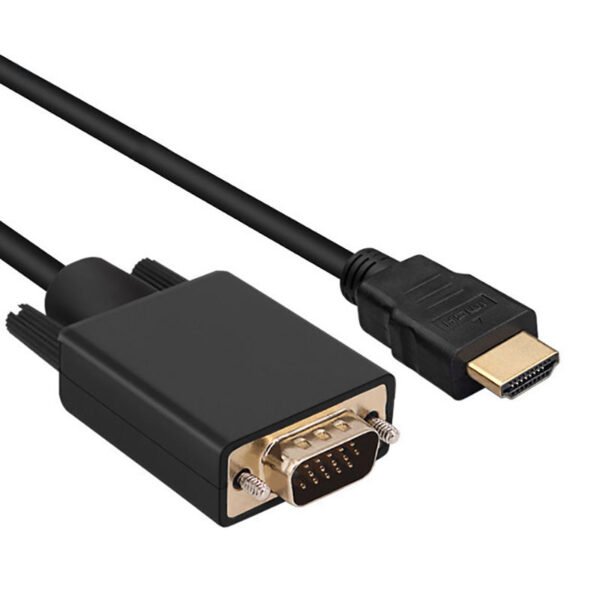 ​​Industrial Active HDMI to VGA Converter Cable - 0.9m 24+5 Pin Gold, 1080P@60Hz for Medical Monitors & Control Panels​​ - Image 3