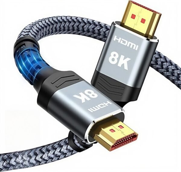 ​​Industrial HDMI 2.1 Certified Cable 48Gbps 8K@60Hz | CL2 Rated with Triple Shielding | Custom Lengths & Connectors for ProAV​​