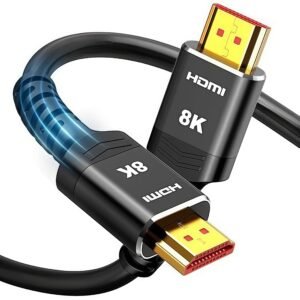 ​​HDMI 2.1 Fiber Optic Cable 48Gbps 8K@60Hz | CL2 Rated Triple Shielding | Custom Lengths 1-100M & Connectors​​