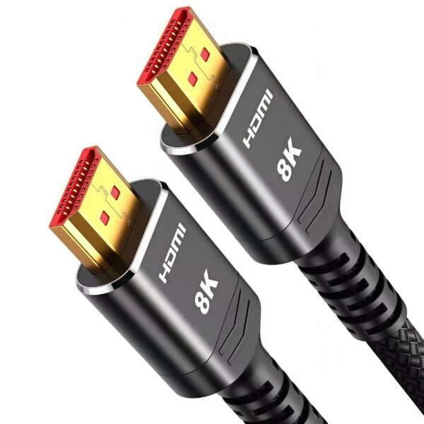 ​​HDMI 2.1 Fiber Optic Cable 48Gbps 8K@60Hz | CL2 Rated Triple Shielding | Custom Lengths 1-100M & Connectors​​ - Image 3