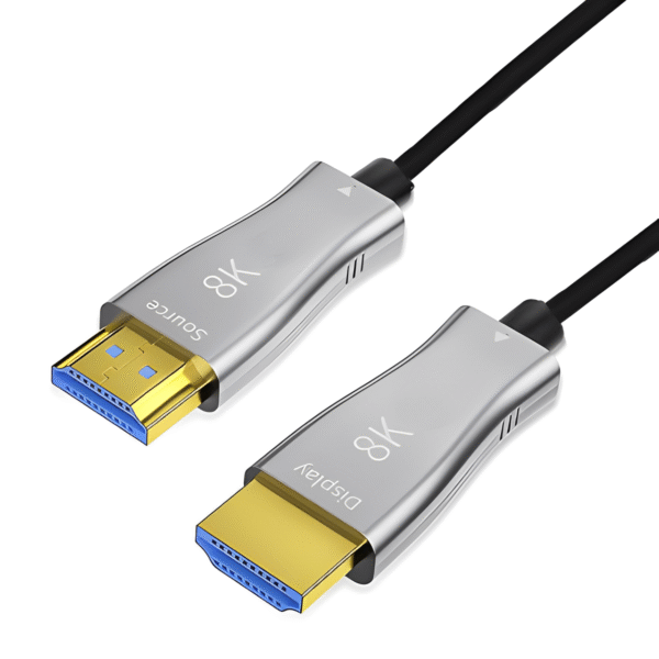 ​​Professional HDMI 2.1 Fiber Optic Cable 48Gbps - 8K@60Hz/4K@144Hz, eARC, Low Latency (3m) for Gaming Monitors & Pro AV​​