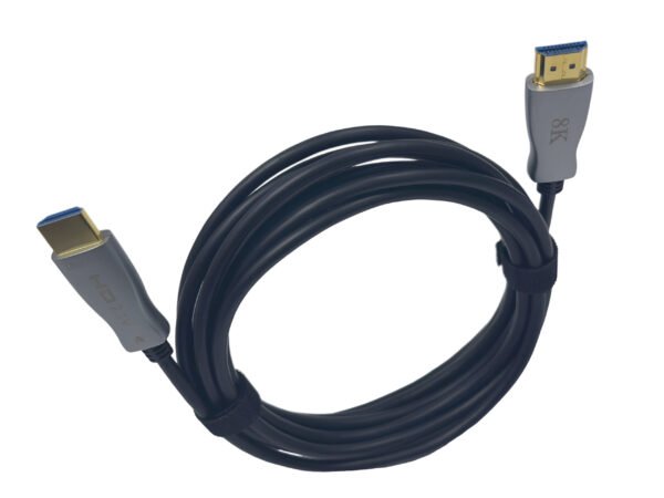 ​​Professional HDMI 2.1 Fiber Optic Cable 48Gbps - 8K@60Hz/4K@144Hz, eARC, Low Latency (3m) for Gaming Monitors & Pro AV​​ - Image 4