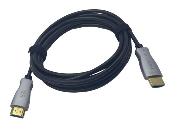 ​​Professional HDMI 2.1 Fiber Optic Cable 48Gbps - 8K@60Hz/4K@144Hz, eARC, Low Latency (3m) for Gaming Monitors & Pro AV​​ - Image 6