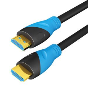 Industrial HDMI 2.1 Cable 48Gbps 8K@60Hz/4K@120Hz | Triple-Shielded EMI Proof | Custom Lengths & Braiding for Broadcast/Medical Systems