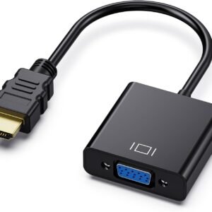 ​​Industrial Active HDMI to VGA Converter - 24+5 Gold Pins, 1080P@60Hz for Medical Monitors & PLC Control Panels​​