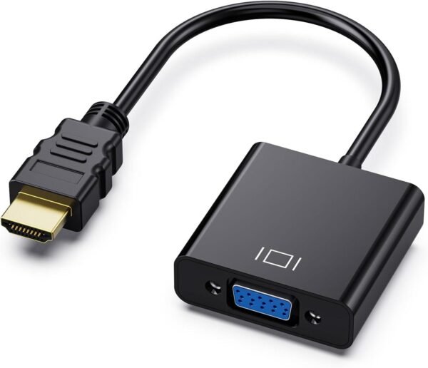 ​​Industrial Active HDMI to VGA Converter - 24+5 Gold Pins, 1080P@60Hz for Medical Monitors & PLC Control Panels​​