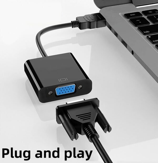 ​​Industrial Active HDMI to VGA Converter - 24+5 Gold Pins, 1080P@60Hz for Medical Monitors & PLC Control Panels​​ - Image 5
