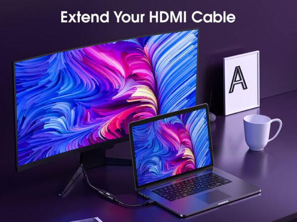 ​​Industrial HDMI 2.1 Extender | Female-Female 8K@60Hz 4K@120Hz | Custom Lengths & Connectors for Pro AV Systems​​ - Image 6