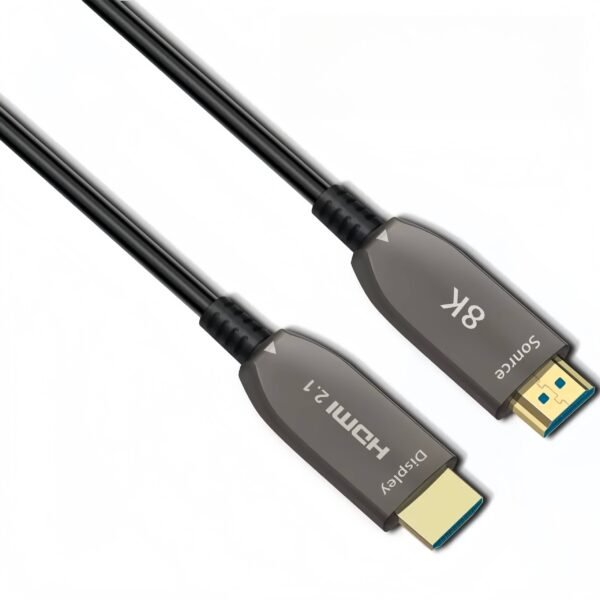 ​​Professional HDMI 2.1 Fiber Cable 48Gbps - 8K@60Hz HDR10+, <1ms Latency (3m) for Esports Monitors & AV Rigs​​ - Image 3