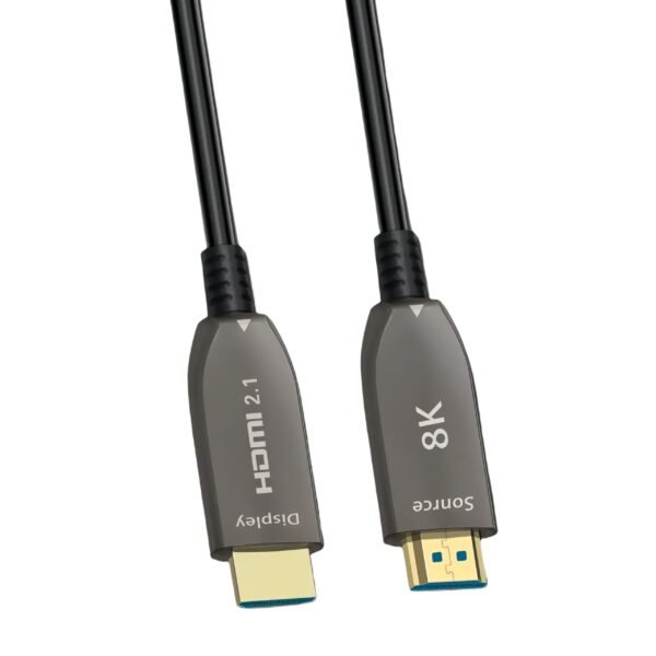 ​​Professional HDMI 2.1 Fiber Cable 48Gbps - 8K@60Hz HDR10+, <1ms Latency (3m) for Esports Monitors & AV Rigs​​ - Image 5
