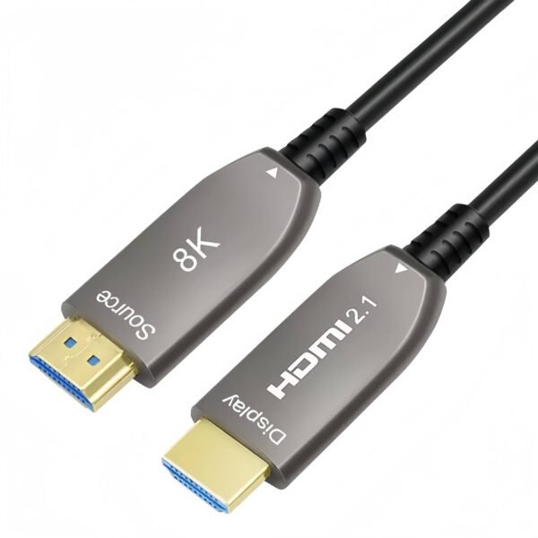 ​​Professional HDMI 2.1 Fiber Cable 48Gbps - 8K@60Hz HDR10+, <1ms Latency (3m) for Esports Monitors & AV Rigs​​ - Image 6
