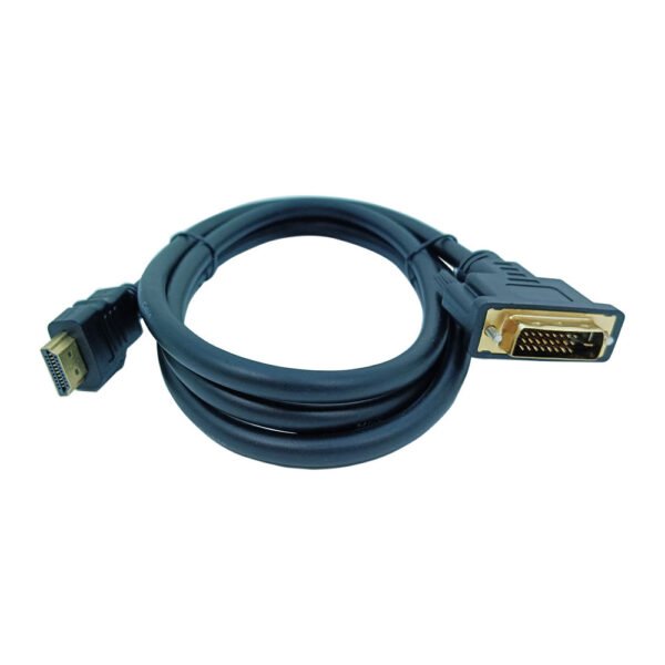 ​​Professional HDMI to DVI-D Dual Link Cable - Bi-Directional 1080P@60Hz, 24+1 Pin Gold Plated for Broadcast Monitors & Medical Imaging Systems​​ - Image 2