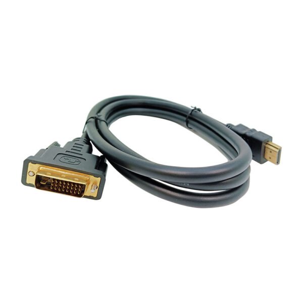 ​​Professional HDMI to DVI-D Dual Link Cable - Bi-Directional 1080P@60Hz, 24+1 Pin Gold Plated for Broadcast Monitors & Medical Imaging Systems​​ - Image 6