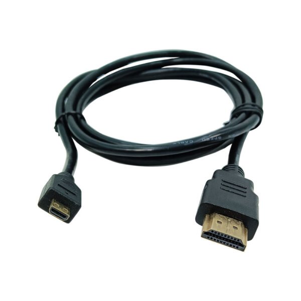 Industrial Micro HDMI to HDMI Cable 48Gbps 4K@60Hz | Triple-Shielded EMI Proof | Custom Lengths & Braiding for Broadcast/Medical Systems - Image 2