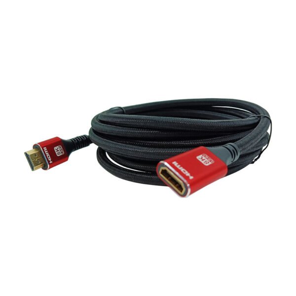 ​​Industrial HDMI 2.1 Active Extension Cable - 48Gbps 8K@60Hz, Triple-Shielded for Broadcast Rigs & Medical Imaging Systems​​ - Image 2
