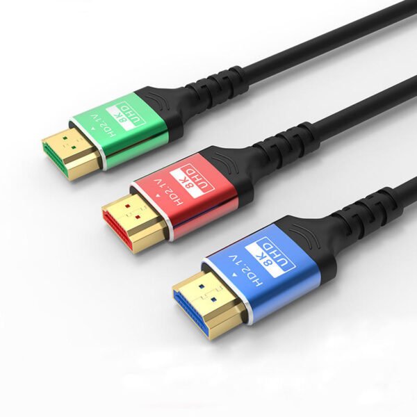 ​​Industrial HDMI 2.1 Certified Cable 48Gbps 8K@60Hz | HDR10+/eARC Support | Custom Lengths & Shielding for ProAV​​
