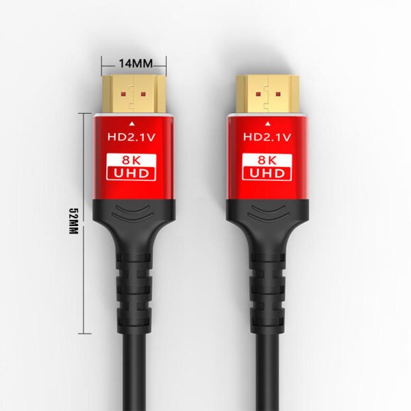 ​​Industrial HDMI 2.1 Certified Cable 48Gbps 8K@60Hz | HDR10+/eARC Support | Custom Lengths & Shielding for ProAV​​ - Image 6