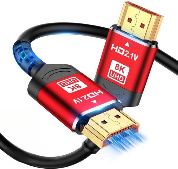 ​​Industrial HDMI 2.1 Certified Cable 48Gbps 8K@60Hz | CL2 Rated Triple Shielding | Custom Lengths & Connectors for ProAV​​