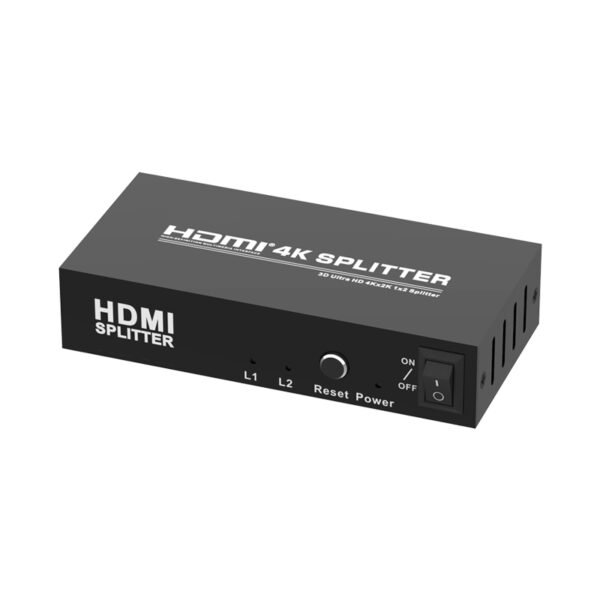 ​​CowinLink T-102A Ultra HD 4K HDMI 1x2 Splitter - 3D, HDR, HDCP 1.4 Support​​