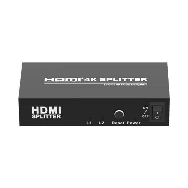 ​​CowinLink T-102A Ultra HD 4K HDMI 1x2 Splitter - 3D, HDR, HDCP 1.4 Support​​ - Image 3