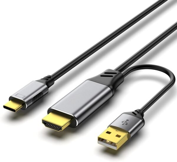 ​​Industrial HDMI to USB-C Video Capture Cable | 4K@60Hz OEM Solution | Custom Lengths 0.5-20M & Connectors​​