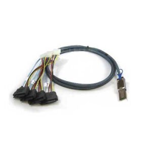 6G External Mini SAS (SFF-8088) to SAS(SFF-8482) 29Pin Cable — product view