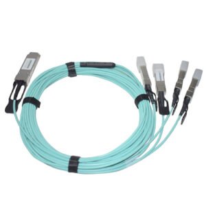 40G QSFP+ to 4 x 10G SFP+ Active Optical Breakout Cable — product view