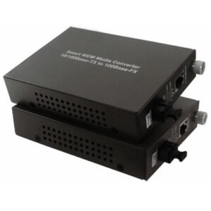 Smart WDM 10/100TX to 100FX Media Converter — product view