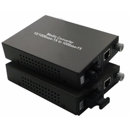 Smart 10/100BASE-T to 100BASE-FX Media Converter — product view