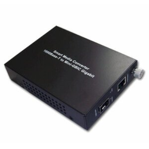 1000Base-T to mini-GBIC Smart Gigabit Media Converter — product view