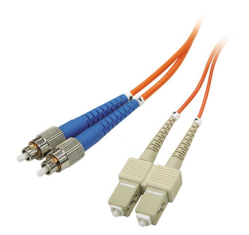 Multimode Duplex, 62.5/125 Fiber cable, FC/SC, 3M — product view