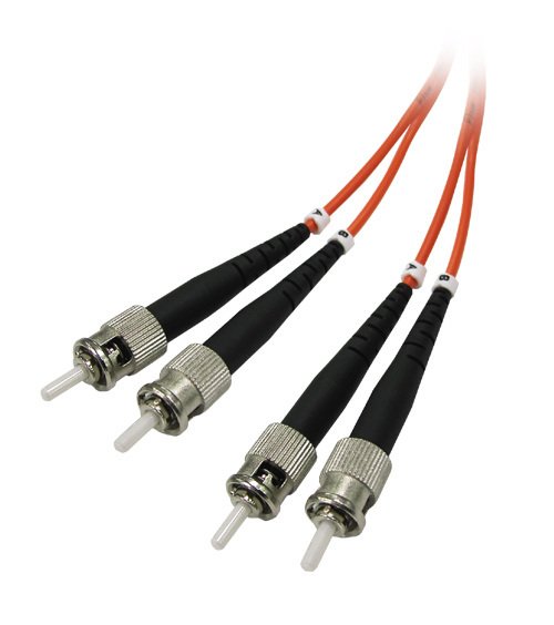 Multimode Duplex, 62.5/125 Fiber cable, ST/ST, 3M — product view
