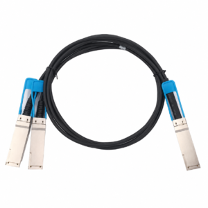 100G QSFP28 4 x 25G NRZ to 2 x 50G QSFP28 2 x 25G NRZ Passive Direct Attach Copper Breakout Cable — product view