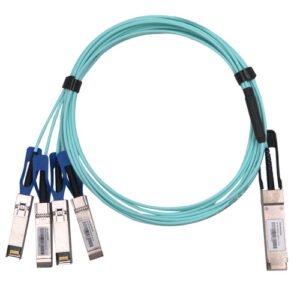 100G QSFP28 4 x 25G NRZ to 4 x 25G SFP28 NRZ Active Optical Breakout Cable — product view