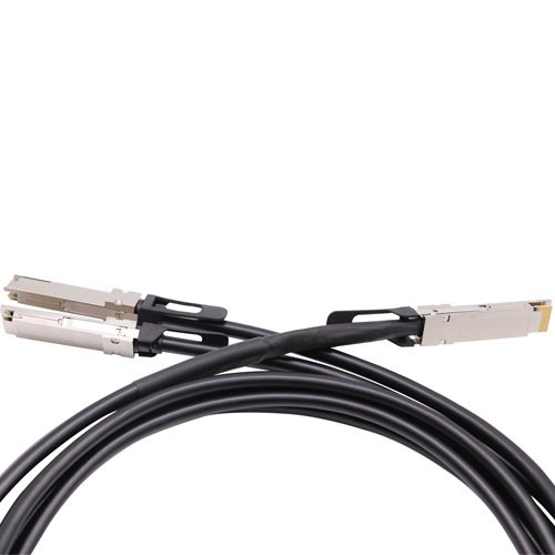 400G QSFP-DD to 2*QSFP-56 4x50G PAM4 Passive Direct Attach Copper Breakout Cable — product view 2