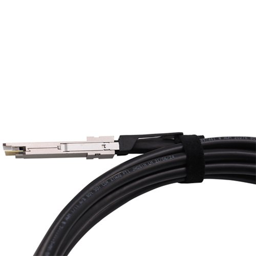 400G QSFP-DD to 2*QSFP-56 4x50G PAM4 Passive Direct Attach Copper Breakout Cable — product view 3