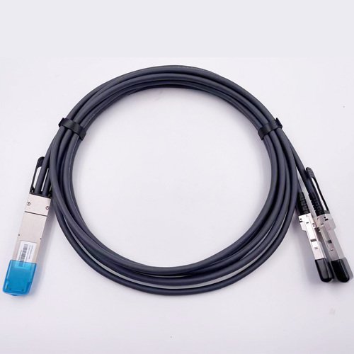 800G Twin-port OSFP 8 x 100G PAM4 Finned Top to 2 x 400G QSFP112 4 x 100G PAM4 Ethernet Active Direct Attach Copper Breakout Cable Finned Top/Flat Top — product view 2