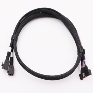 MCIO 8X Straight SFF-TA1016 to 2* Mini SAS HD SFF-8643 Cable — product view