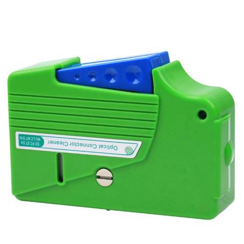 Green Cable Cleaning Tool 550 Times SC FC ST LC Connector Cleaner — product view